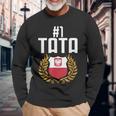 Herren Tatko Ojczulek Tato Papa Ojciecatertag Tata Langarmshirts Geschenke für alte Männer