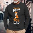 Herren Weltbester Fuchs Papa Langarmshirts Geschenke für alte Männer