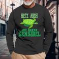 Hetz Mich Nicht Ich Bin Sensibel Langarmshirts Geschenke für alte Männer