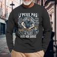 Homme Bricoleur J'peux Pas J'ai Des Trucs À Faire Dans Mon Garage T-shirt à manches longues Cadeaux pour les vieillards