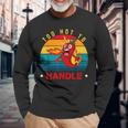 Too Hot To Handle Chili Pepper For Spicy Food Lovers Long Sleeve T-Shirt Gifts for Old Men