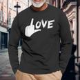 Humoristique Fuck Love T-shirt à manches longues Cadeaux pour les vieillards