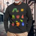 Hungry Caterpillar Fruit Always Hungry Caterpillar Saturday Long Sleeve T-Shirt Gifts for Old Men