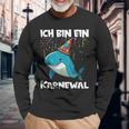 Ich Bin Ein Karnewal Black Langarmshirts Geschenke für alte Männer