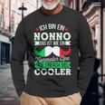 Ich Bin Ein Nonno Italienischer Opa Großvater Männer Herren Langarmshirts Geschenke für alte Männer