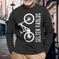 Ich Bin Selten Radlos Cyclist Langarmshirts Geschenke für alte Männer