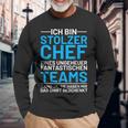 Ich Bin Stolzer Chef Einer Fantastischen Teams Langarmshirts Geschenke für alte Männer