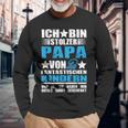 Ich Bin Stolzer Papaon 2 Fantastische Kinder Langarmshirts Geschenke für alte Männer