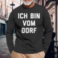 Ich Bin Vom Dorf Dorfkind Langarmshirts Geschenke für alte Männer