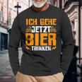 Ich Gehe Jetzt Bier Trink Langarmshirts Geschenke für alte Männer