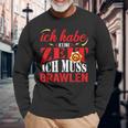 Ich Habe Keine Zeit Ich Muss Brawlen Brawl-Sterne Langarmshirts Geschenke für alte Männer