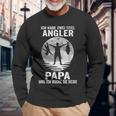 Ich Habe Zwei Titel Angler Papa Angeling Father's Day Langarmshirts Geschenke für alte Männer