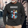 Ich Liebe Den Bodensee Black Langarmshirts Geschenke für alte Männer