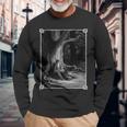 Idyllen Des Königs Gotisch Okkulten Heidnischen Gustave Dore Mittelalter Langarmshirts Geschenke für alte Männer