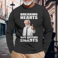 Inappropriate Embarrassing Bachelor Party Forfeit Sharted Long Sleeve T-Shirt Gifts for Old Men