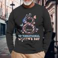 International Women's Day 2024 8 March Inspire Inclusion Long Sleeve T-Shirt Gifts for Old Men
