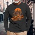 Ironhead Custom Bikes Motorcycle Riding Long Sleeve T-Shirt Gifts for Old Men