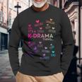 It's A K-Drama Thing Korean Words Long Sleeve T-Shirt Gifts for Old Men
