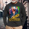 Javier Milei Presidente 2023 America Libre De Socialismo Long Sleeve T-Shirt Gifts for Old Men