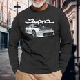 Jdm Mkiv Supra 2Jz Street Racing Drag Drift Langarmshirts Geschenke für alte Männer