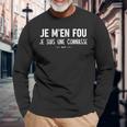 Je M'en Fou Je Suis Une Connasse Drôle Connasses T-shirt à manches longues Cadeaux pour les vieillards
