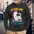 Je Suis Une Licornasse 50 Licorne 50 Connasse Humour Fée T-shirt à manches longues Cadeaux pour les vieillards