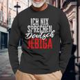 Jebiga Balkan Slogan Ich Nix Speak Deutsch German Langu S Langarmshirts Geschenke für alte Männer