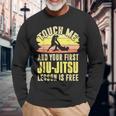 Jiu-Jitsu Brasileño Bjj Jiu Jitsu Niños Niñas Jiujitsu Camiseta de manga larga Regalos para ancianos