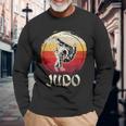 Judoka Sparring Retro Judo Langarmshirts Geschenke für alte Männer