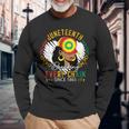 Junenth Breaking Every Chain Since 1865 African Women Long Sleeve T-Shirt Gifts for Old Men