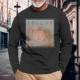 Just Peachy Southern Georgia Vintage Look Graphic Long Sleeve T-Shirt Gifts for Old Men