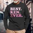 Ken Name Best Ken Ever Vintage Long Sleeve T-Shirt Gifts for Old Men