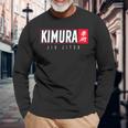 Kimura Camisa Jiu Jitsu Bjj Artes Marciales Brasileñas Camiseta de manga larga Regalos para ancianos