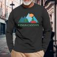 Kings Canyon National Park Vacation Souvenir Long Sleeve T-Shirt Gifts for Old Men