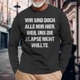 Klapse Anstaltleitung Irrenhaus Klapsmühle Anstalt Langarmshirts Geschenke für alte Männer