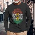 Kurdistan Lion Kurde Kurden Kurdish Langarmshirts Geschenke für alte Männer