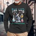The Lab Is Everything Medical Lab Tech Lab Week 2024 Long Sleeve T-Shirt Gifts for Old Men