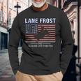 Lane Frost Legends Live Together Rodeo Lover Long Sleeve T-Shirt Gifts for Old Men