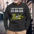 Lass Mich Durch Ich Bin Das Mimimi Langarmshirts Geschenke für alte Männer