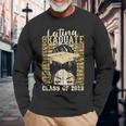 Latina Graduate Educated Powerful Class Of 2023 Graduation Long Sleeve T-Shirt Gifts for Old Men