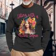 Latina With A Masters Degree Graduation 2024 Msw Mph Mba Med Long Sleeve T-Shirt Gifts for Old Men