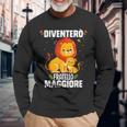 Leone Ich Bin Ein Großer Bruder Iventerò Fratello Maggiore Langarmshirts Geschenke für alte Männer