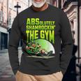 Leprechaun Fitness Absolutely Shamrokin' The Gym Long Sleeve T-Shirt Gifts for Old Men