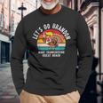 Let's Go Branson Brandon Thanksgiving And Trump Turkey Long Sleeve T-Shirt Gifts for Old Men