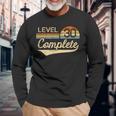 Level 30 Complete Vintage 30Th Wedding Anniversary Long Sleeve T-Shirt Gifts for Old Men