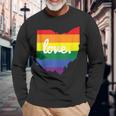 Lgbt Gay Pride Ohio Love Long Sleeve T-Shirt Gifts for Old Men