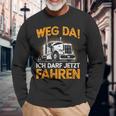 For Lorry Drivers And Drivers Langarmshirts Geschenke für alte Männer