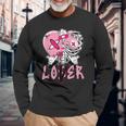 Loser Lover Dripping Heart Pink 5S For Women Long Sleeve T-Shirt Gifts for Old Men