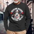 Lustiger Appenzeller Sennenhund Herzen Stehlen Sprengfurze Langarmshirts Geschenke für alte Männer