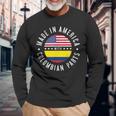 Made In America With Colombian Parts Colombia Pride Long Sleeve T-Shirt Gifts for Old Men